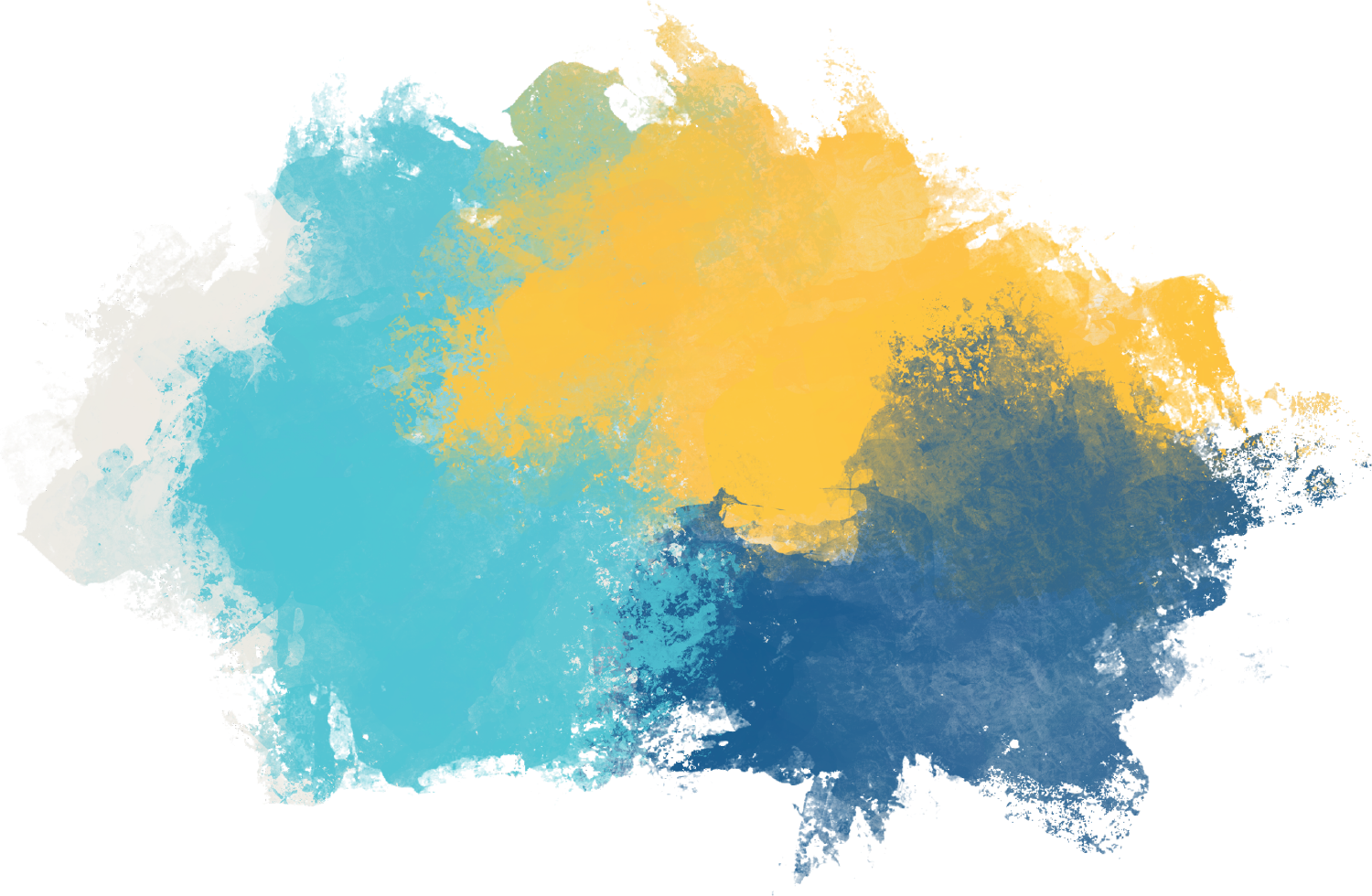 Colorful Paint Stroke Isolated on Background